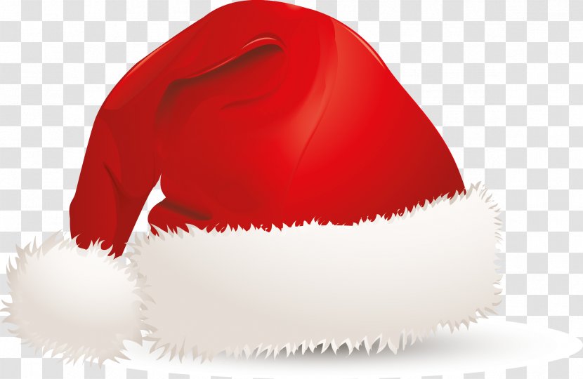 Santa Claus Christmas Hat Bonnet Clip Art - New Year - Sata's Transparent PNG