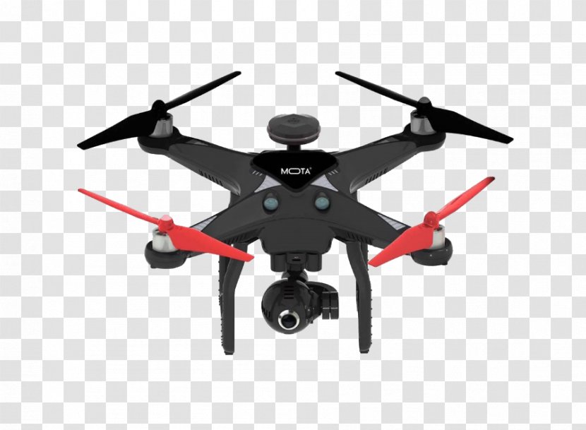 Quadcopter Unmanned Aerial Vehicle Helicopter First-person View Radio Control - Drone Shipper Transparent PNG