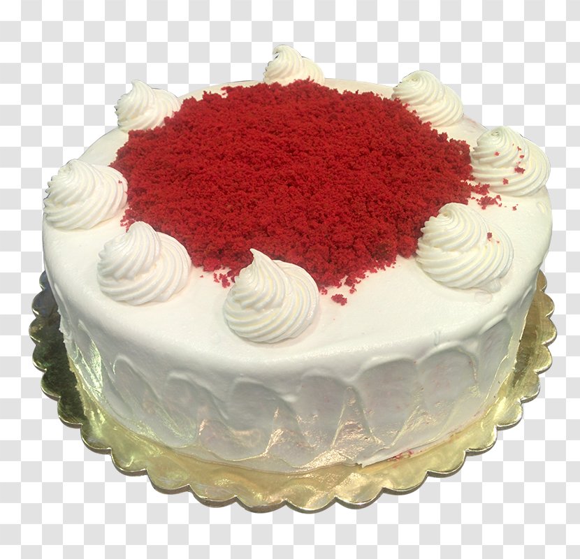 Frosting & Icing Red Velvet Cake Birthday Wedding - Pasteles Transparent PNG