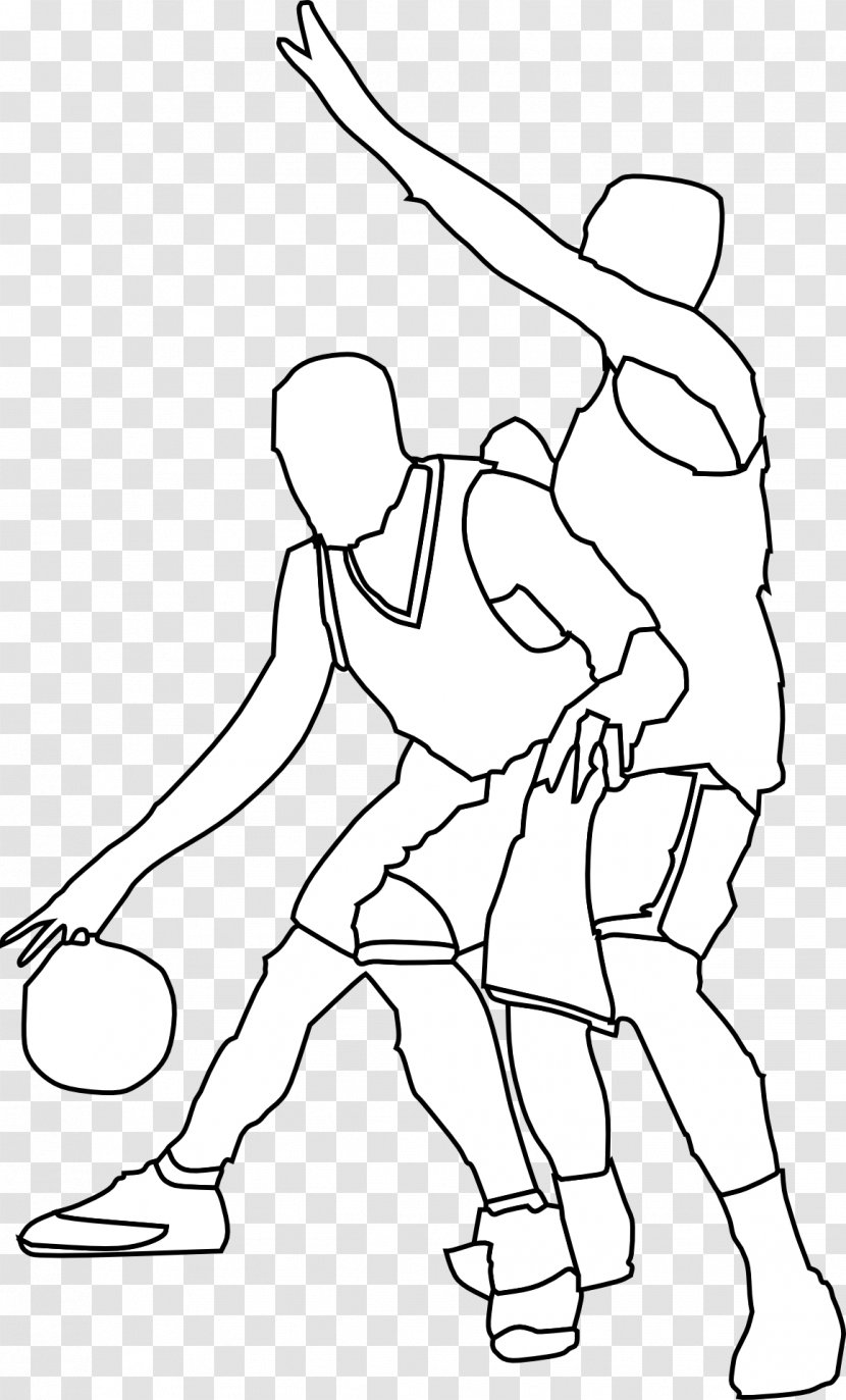 Basketball Court Slam Dunk Clip Art - Frame Transparent PNG