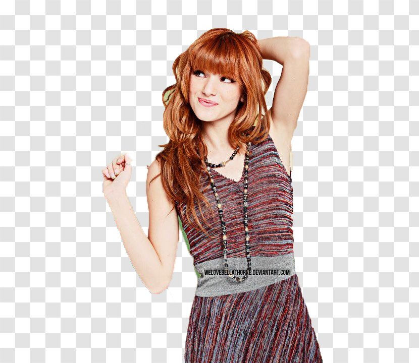 Bella Thorne Shake It Up Contagious Love Fashion Is My Kryptonite - Watercolor - Silhouette Transparent PNG