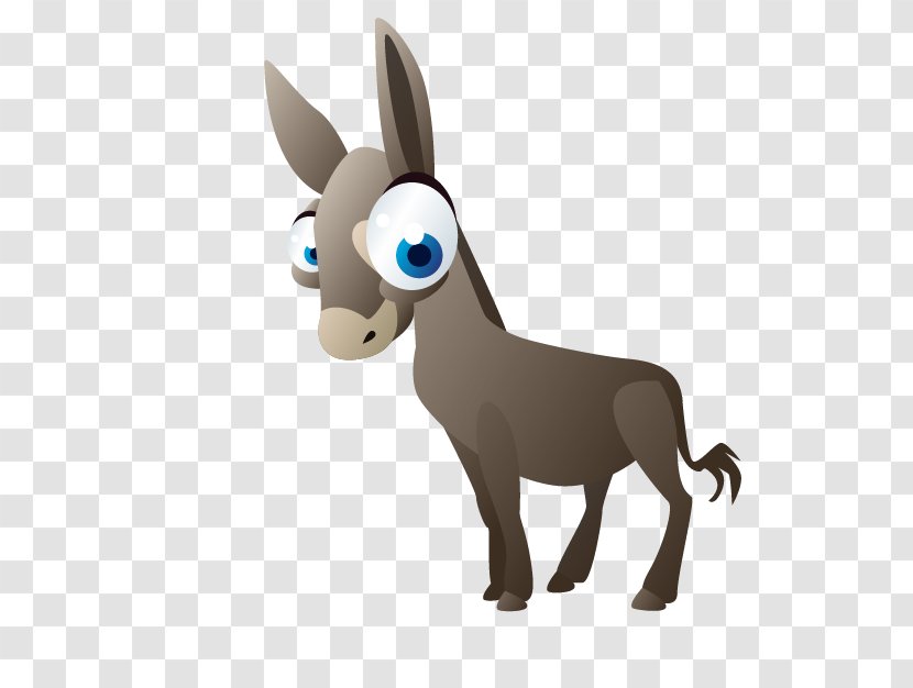 Dog Animal Cartoon Humour - Child - Donkey Transparent PNG