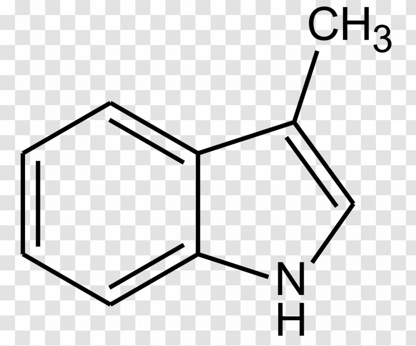 Skatole Indole-3-butyric Acid 1-Methylindole Indole-3-acetic - Monochrome - Chebi Transparent PNG