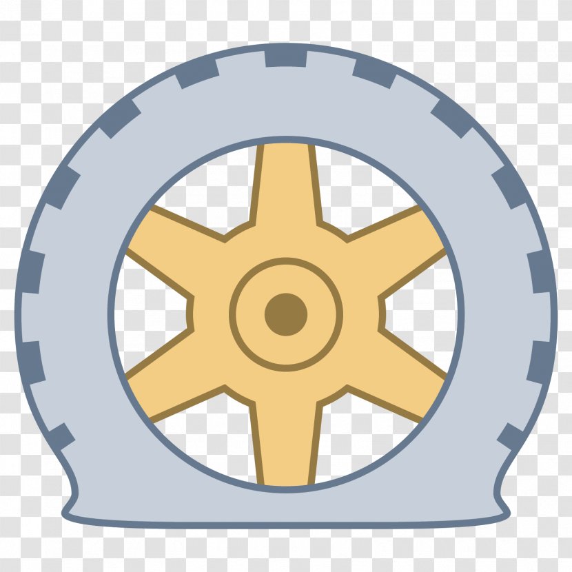 Rotary International Symbol Tire - Spoke - Car Transparent PNG