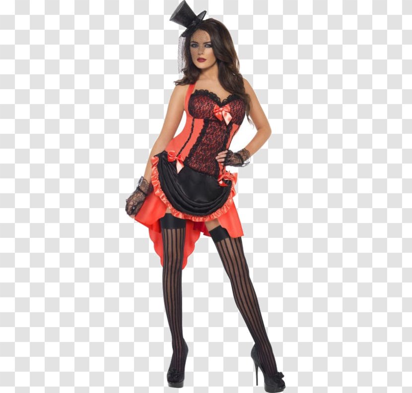 Moulin Rouge Costume Party Dance Can-can - Heart - Fake Eyelashes Transparent PNG