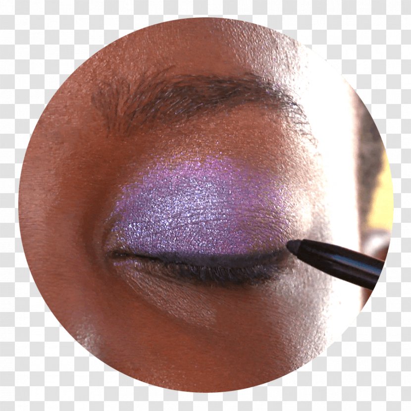 Eye Shadow Eyebrow Eyelash Cosmetics - Lilac Transparent PNG