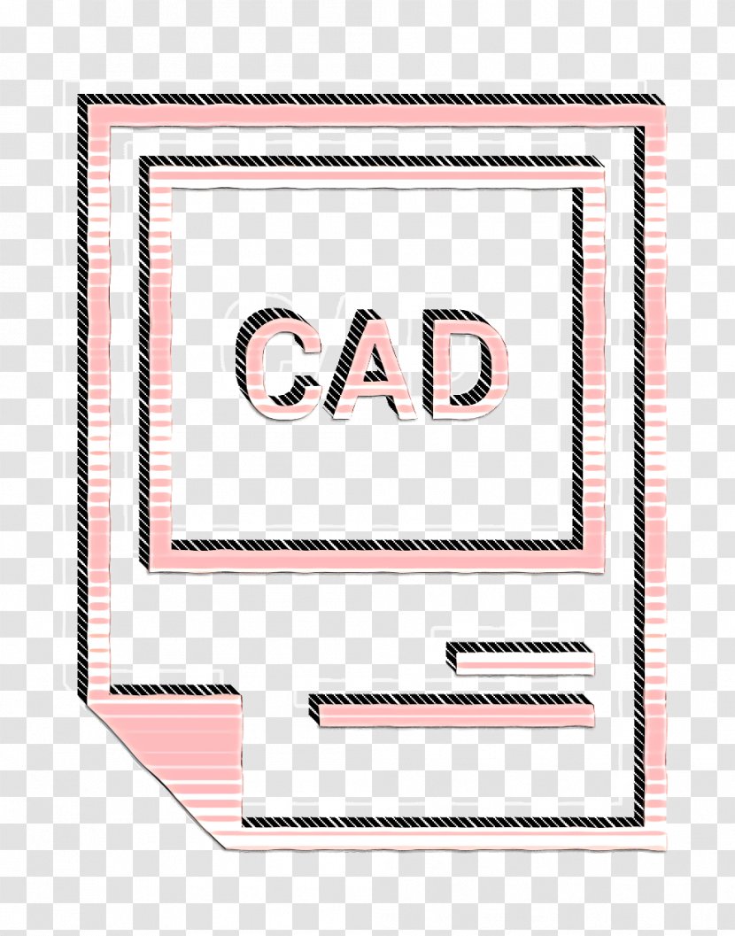 Cad Icon Extension File - Rectangle - Format Transparent PNG