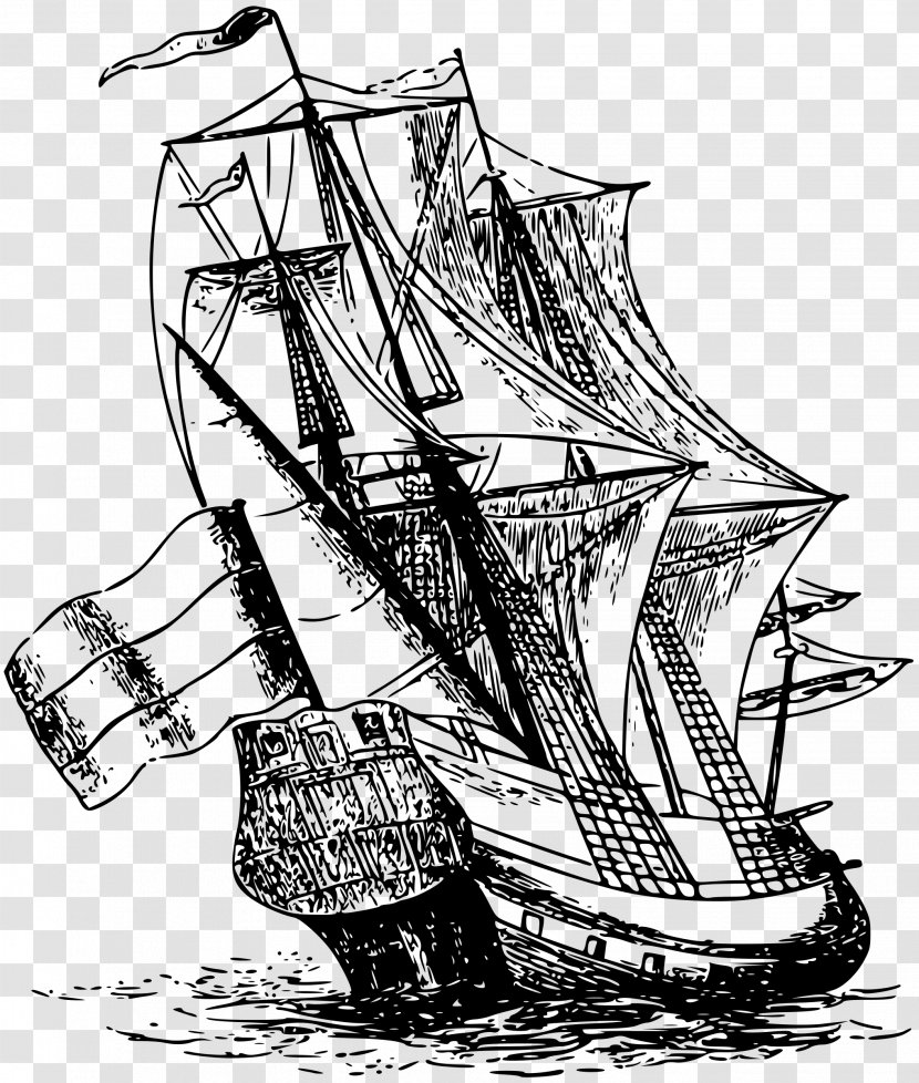 Netherlands Sailing Ship Clip Art Transparent PNG