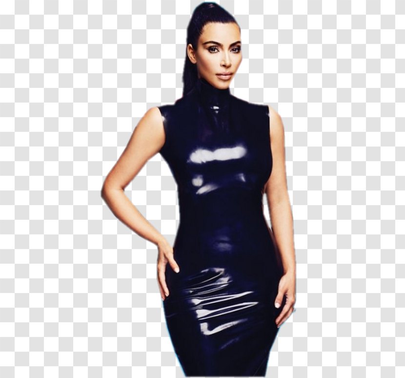 Kim Kardashian Keeping Up With The Kardashians Celebrity Little Black Dress - Watercolor - Getting Dressed Transparent PNG
