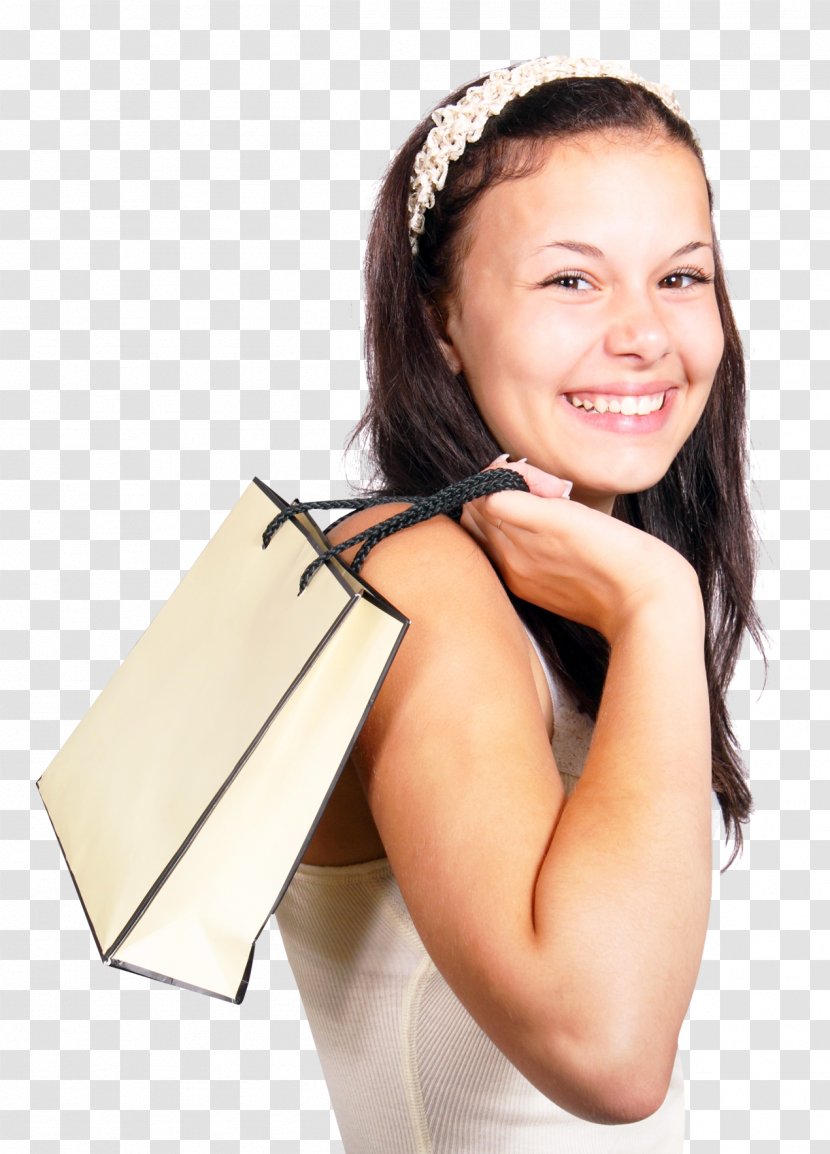 Mystery Shopping Cyber Monday Retail Online - Watercolor - Happy Smiling Woman Hold Bag Transparent PNG