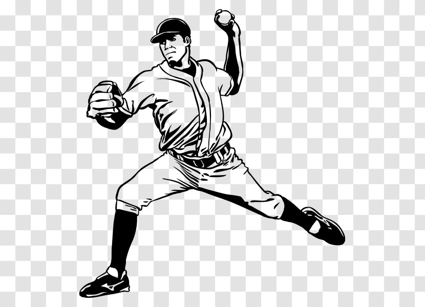 Wall Decal Baseball Positions Pitcher Player Transparent PNG