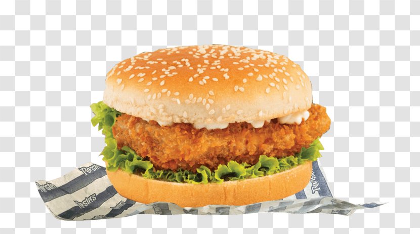 Salmon Burger Cheeseburger Fast Food Breakfast Sandwich Hamburger - Slider - Chicken Fillet Transparent PNG