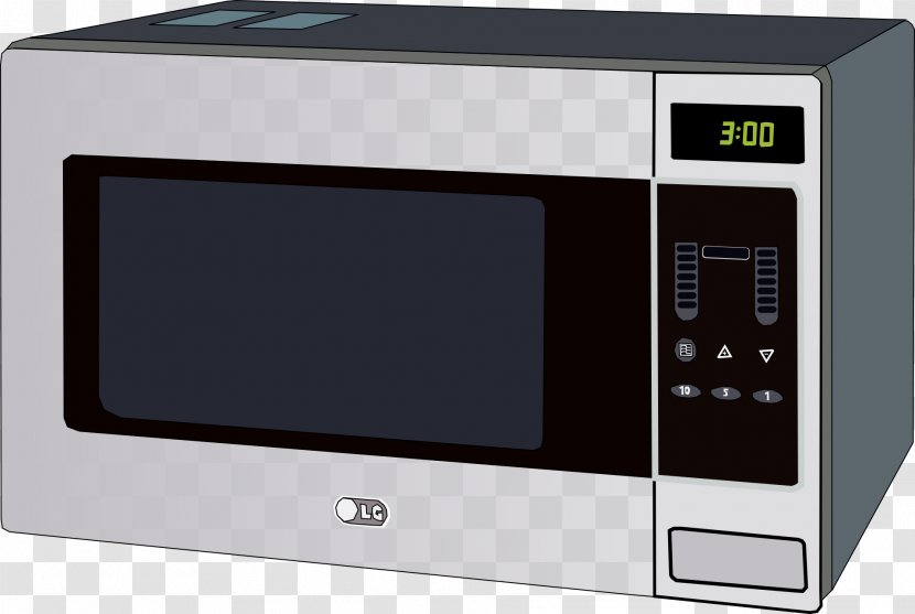 Microwave Ovens Home Appliance Clip Art - Toaster Oven Transparent PNG