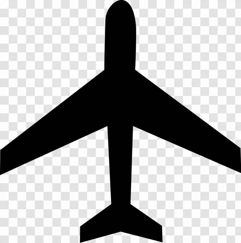 Airplane - Plane Size Chart Transparent PNG