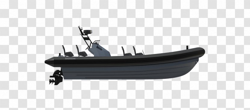 Rigid-hulled Inflatable Boat Dinghy Pump-jet - Motor Boats - Building Transparent PNG