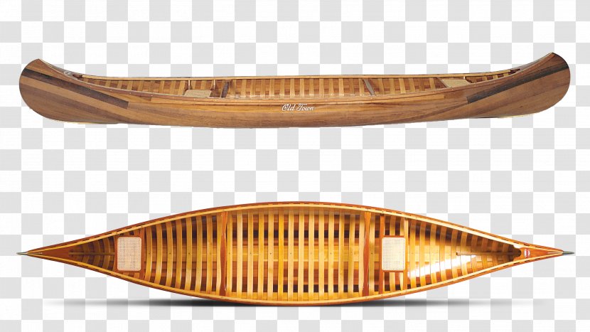 Old Town Canoe Canadese Kano Kayak Wood And Canvas - Paddle Transparent PNG