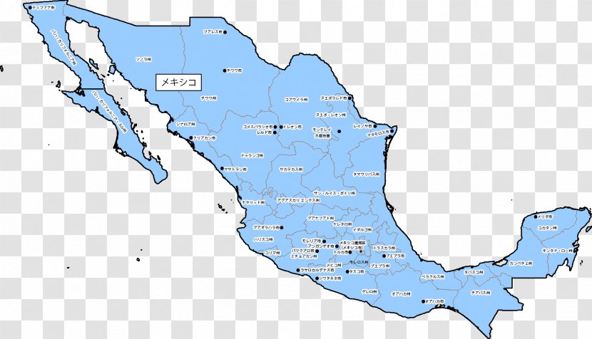 Guerrero Negro Matehuala Iguala Map Enciclopedia Libre Universal En Español Transparent PNG