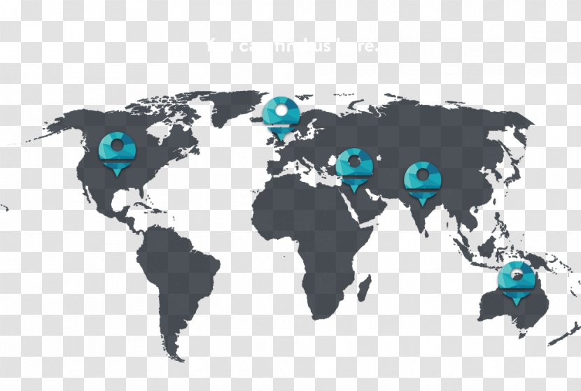 World Map Globe - Royaltyfree Transparent PNG
