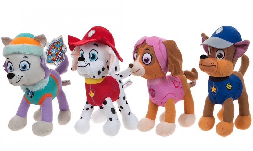 United Kingdom Stuffed Animals & Cuddly Toys Plush Pillow Pets - Watercolor - Paw Patrol Transparent PNG