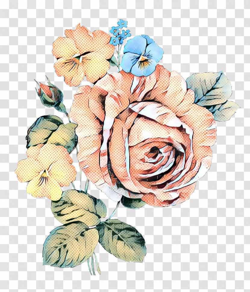 Watercolor Flower Background - Bouquet - Rose Order Paint Transparent PNG