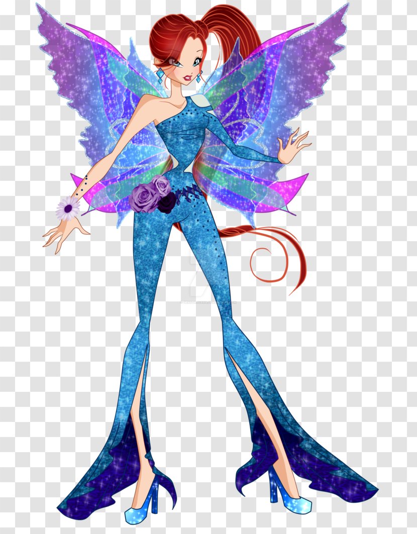 Fairy Musa Tecna Sirenix Winx Club - Flower - Season 6Fairy Transparent PNG