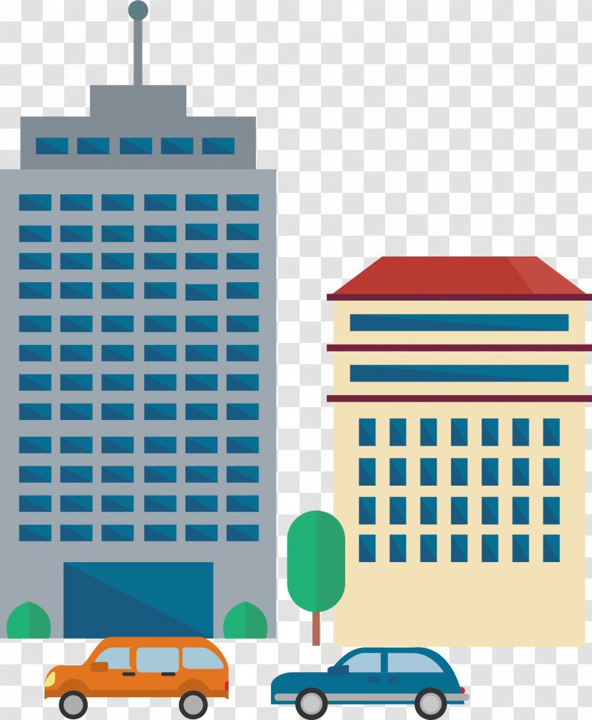 Office Building Skyscraper Cartoon - Workshop - Senior Transparent PNG