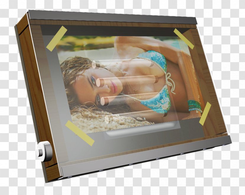 Picture Frames - Box - Light Shining Podium Poster Background Transparent PNG