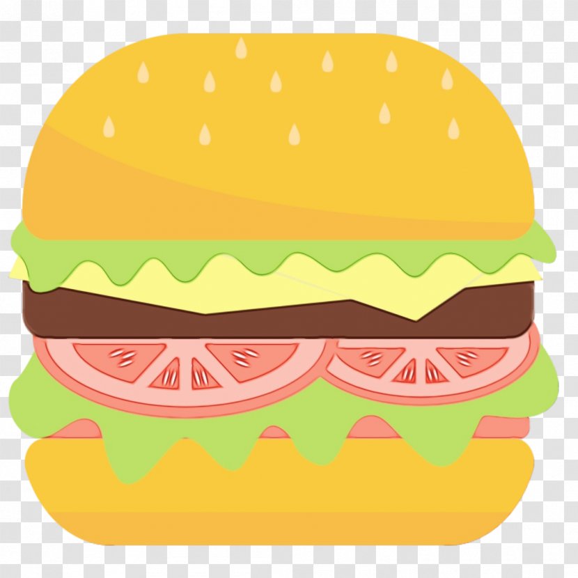 Junk Food Cartoon - Baked Goods - American Cheese Transparent PNG