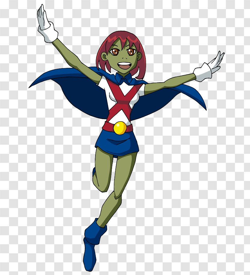 Miss Martian Raven Manhunter Starfire Teen Titans Transparent PNG