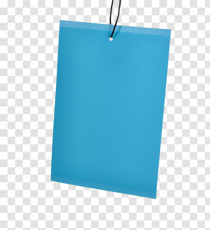 Blue Paper Green Color Turquoise - Electric - Rectangle Transparent PNG
