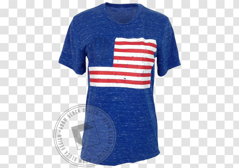 T-shirt Sleeve Product - T Shirt - Block Flag Transparent PNG