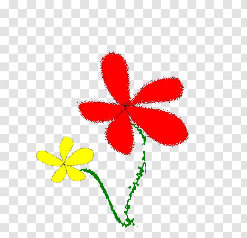 Red Flower Clip Art - Photography - Wild Flowers Transparent PNG