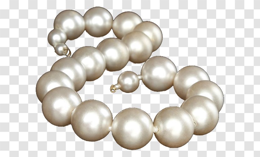 Pearl Necklace Jewellery - A Transparent PNG