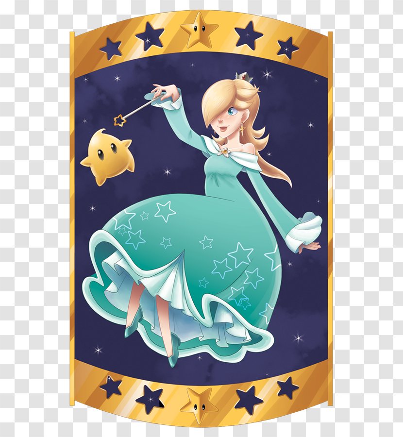 Rosalina Super Mario Bros. Party 10 Nintendo - Smash Bros Transparent PNG