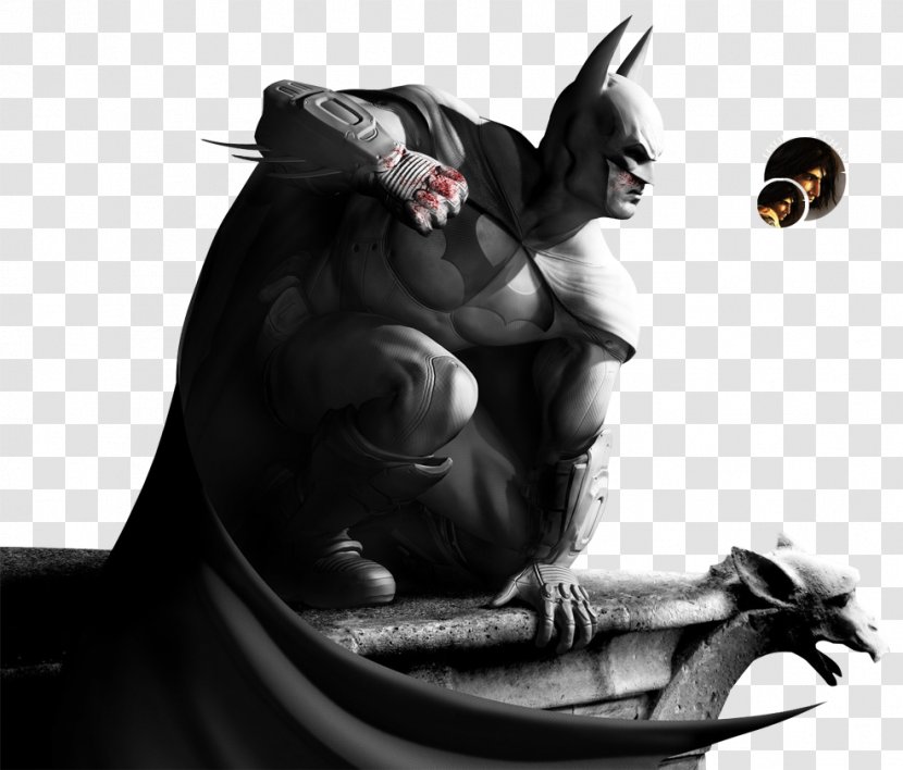 Batman: Arkham City Asylum Origins Knight - Batman Transparent PNG