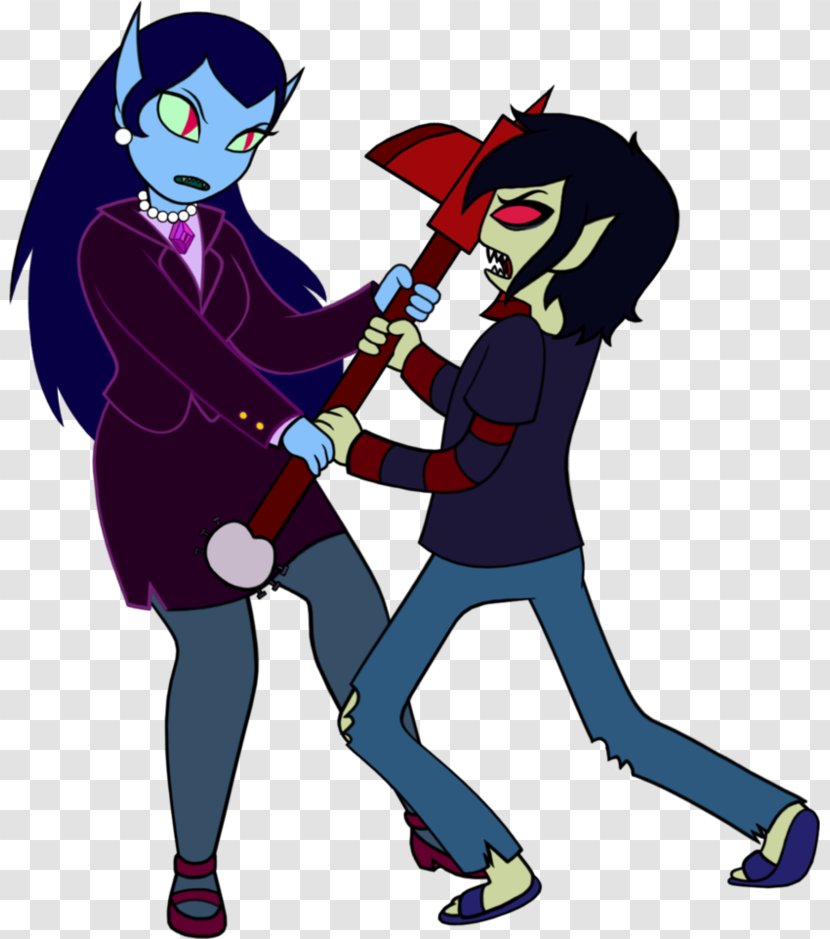 Marceline The Vampire Queen Fionna And Cake Finn Human Drawing Image - Adventure Time Transparent PNG