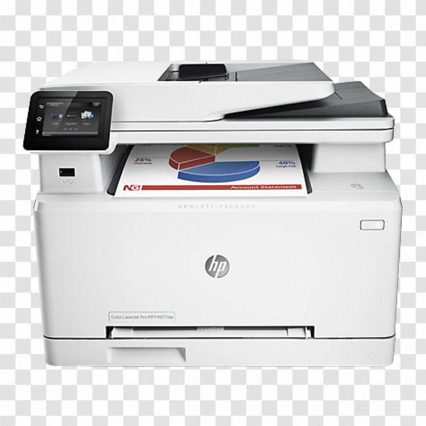 Hewlett-Packard HP LaserJet Pro M277 Multi-function Printer Laser Printing - Hewlett-packard Transparent PNG