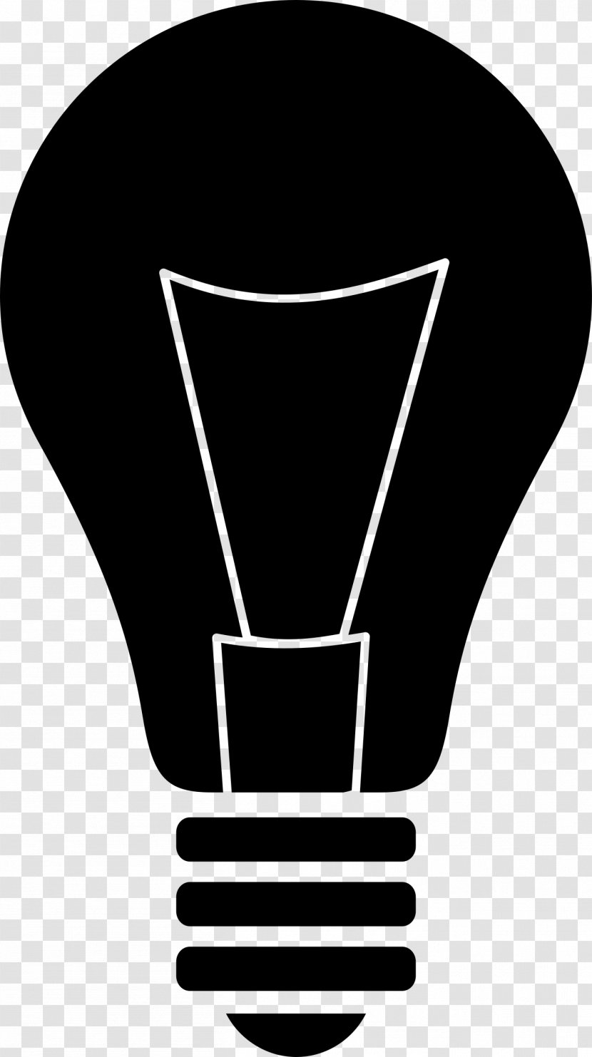Incandescent Light Bulb Lamp Silhouette Clip Art - Led - Point Of Transparent PNG