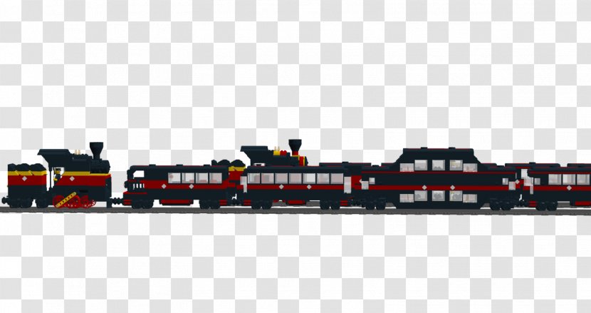 Lego Trains Passenger Car Rail Transport Locomotive - Steam Transparent PNG