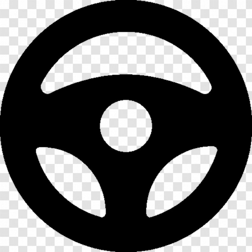 Car Motor Vehicle Steering Wheels - Rim - Steer Silhouette Head Transparent PNG