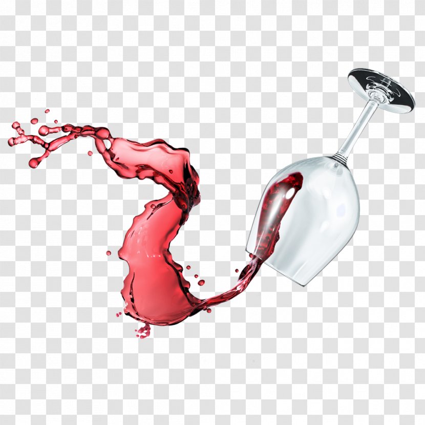 Red Wine Lambrusco Glass - Champagne - Wineglass Transparent PNG