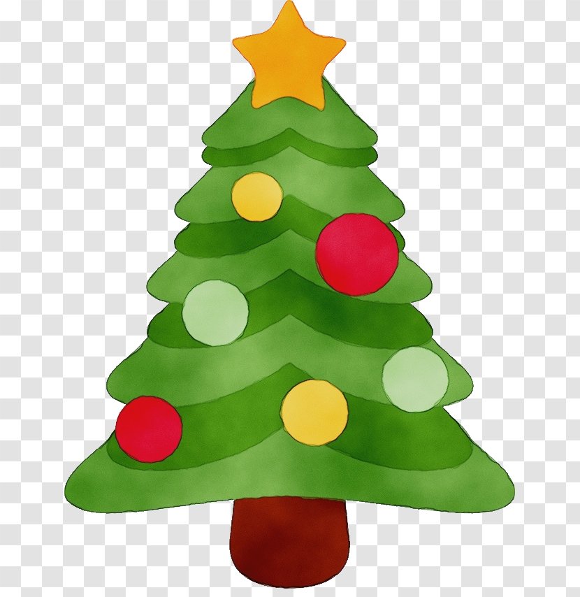 Christmas Tree - Evergreen - Holiday Ornament Transparent PNG