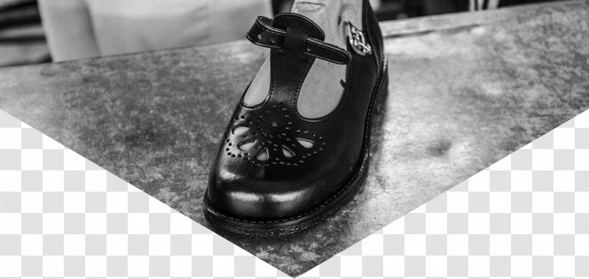 Car Shoe - Monochrome - School Shoes Transparent PNG