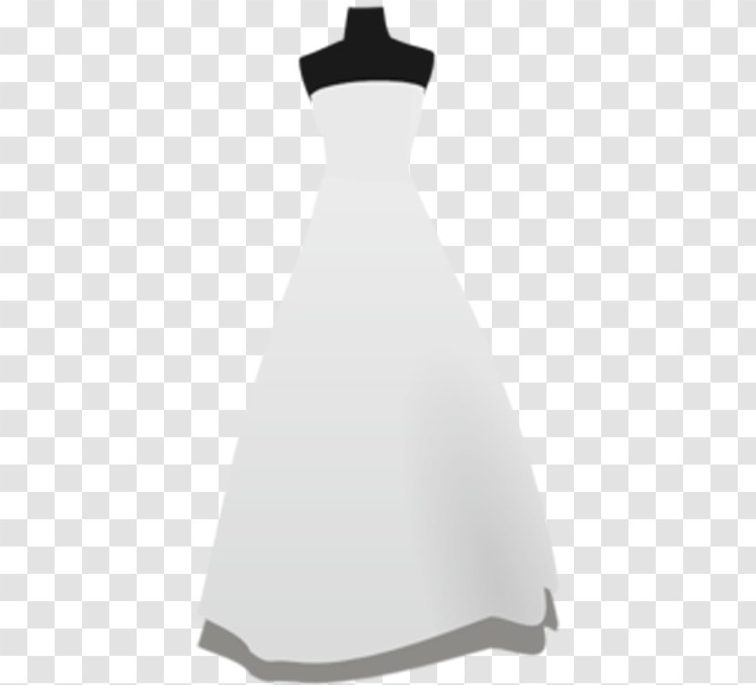 Gown Cocktail Dress - Day - White Transparent PNG