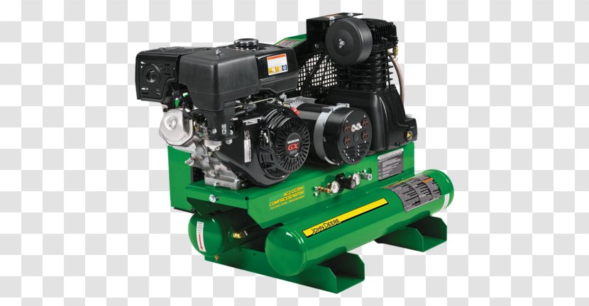 John Deere Electric Generator Dowda Farm Equipment Compressor Engine - Air Gas Transparent PNG