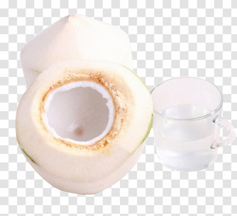 Coconut Milk Thai Cuisine Euclidean Vector - Coffee Cup - Creamy Green Transparent PNG