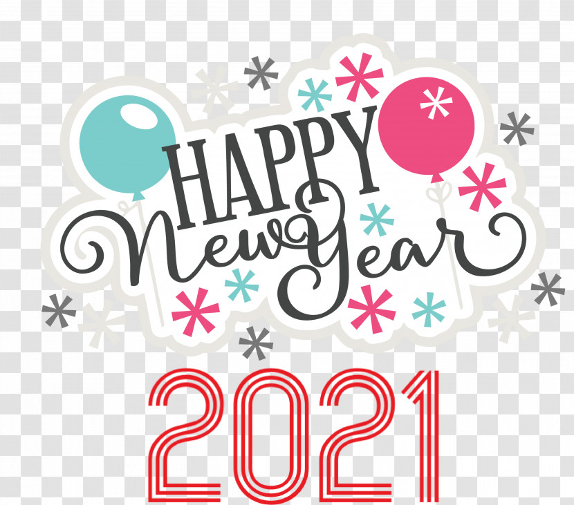 2021 Happy New Year 2021 New Year Happy 2021 New Year Transparent PNG