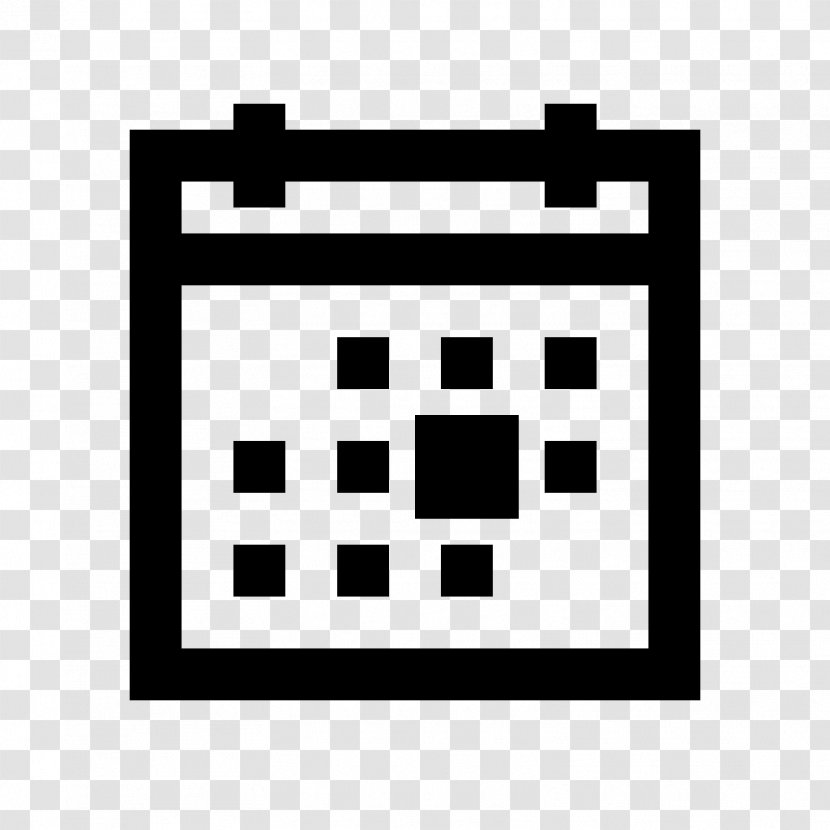 Calendar Date Icon Design Symbol Download - Rectangle Transparent PNG