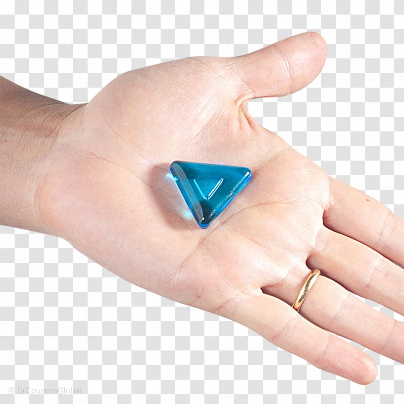 Thumb Turquoise Nail - Design Transparent PNG