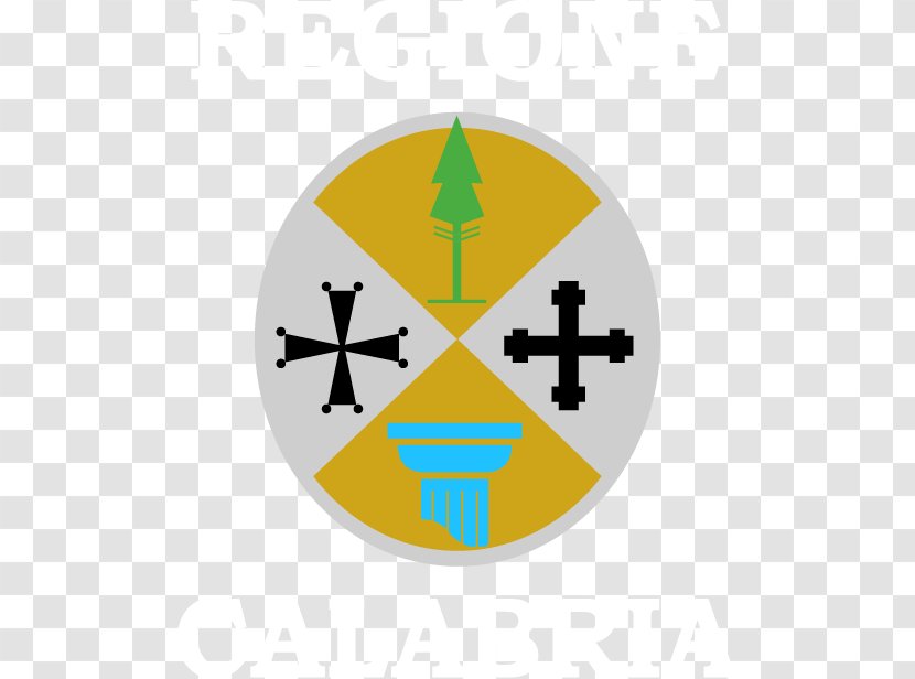 Regions Of Italy Apulia Tyrrhenian Sea Coat Arms Province Reggio Calabria - Serbia - Circular Flag Illustration Vector Cross With Tree Transparent PNG